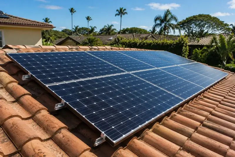 Installation de panneaux solaires à Prinquiau